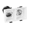 Минифото #5 товара Светильник MS-FLOW-BUILT-S157x85-2x12W Warm3000 (WH, 38 deg, 230V) (Arlight, IP20 Металл, 5 лет)