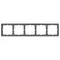 Минифото #3 товара Рамка пластиковая FRM-NOBE-SFPL-5-GR (Arlight, -)